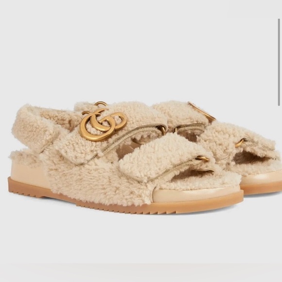Shoes - Gucci dad sandals in wool 39.5